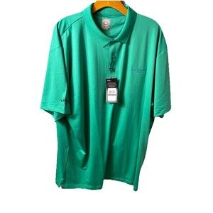 Callaway Men’s Poo Shirt Size XXL Green Shirt Sleeve Embroider Lyondell Baseball